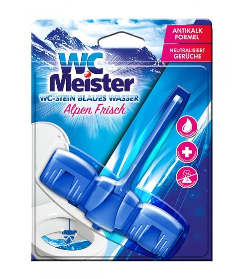 Zawieszka do toalety barwiąca wodę WC Meister - Alpen Frisch