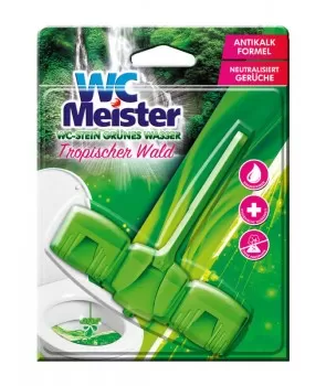 WC Meister zawieszka do toalety barwiąca wodę - Tropischer Wald