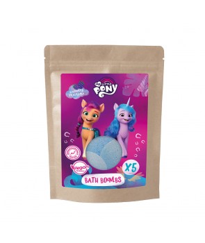 My Little Pony kule musujące do kąpieli 5x50g