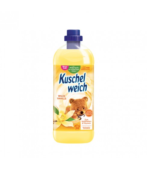 Kuschelweich Wilde Vanille płyn do płukania żółty 1 L - 38 prań