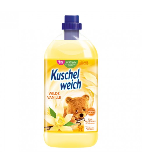 Kuschelweich Wilde Vanille płyn do płukania żółty 2 L - 76 prań