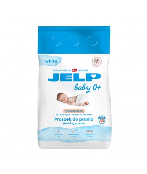 JELP Baby 0+ Proszek do prania 2,25 kg do białego 30WL