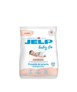 JELP Baby 0+ Proszek do prania 1,35 kg do koloru 18WL