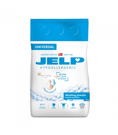 JELP Hypoallergenic Proszek do prania 2,1 kg universal 35WL