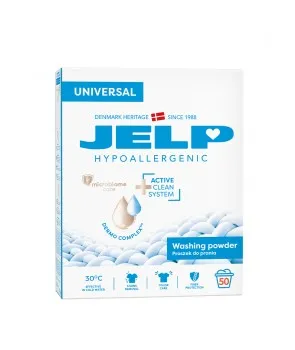 JELP Hypoallergenic Proszek do prania 3 kg universal karton 50WL