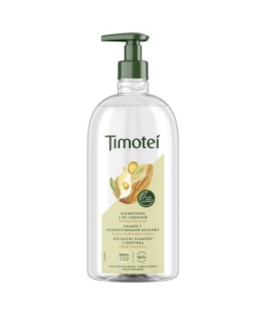 Timotei szampon z pompką 750ml 2in1 Delicate (Almond)