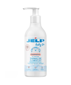 JELP Baby 0+ Żel pod prysznic i Szampon 2w1 400ml