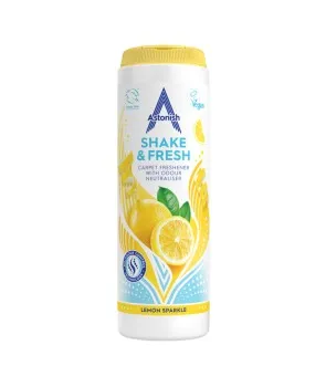 Astonish Shake & Fresh proszek do czyszczenia dywanów 350 g Lemon