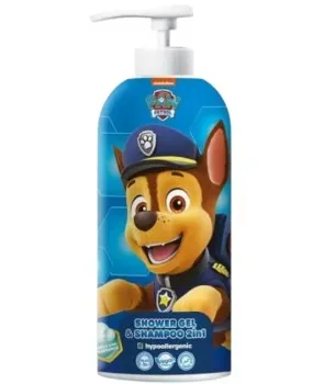 Paw Patrol Chase żel pod prysznic i szampon 2w1 Guma Balonowa 1000ml