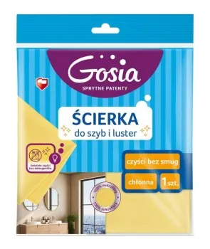 Gosia ścierka mikrofibra do szyb i luster