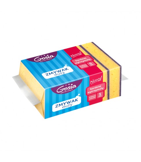 Gosia zmywak duży do mycia naczyń 5 szt.