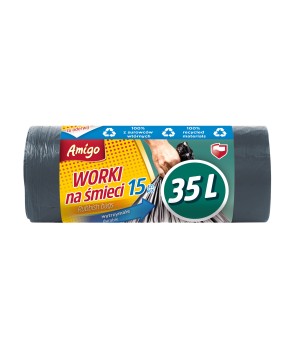 Amigo Worki na śmieci 35L 15 szt.