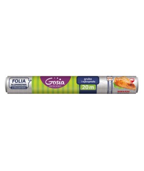 Gosia folia aluminiowa z tłoczeniem na rolce 20m