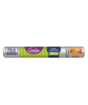 Gosia folia aluminiowa z tłoczeniem na rolce 20m
