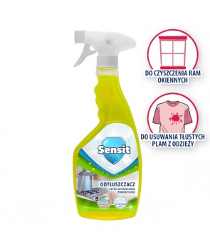 Sensit odtłuszczacz w sprayu 550ml - do różnego rodzaju powierzchni!
