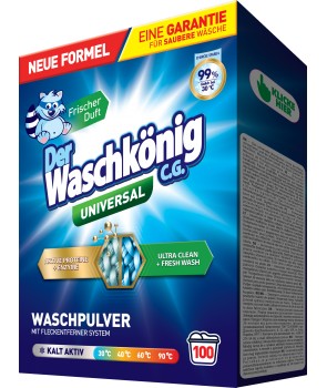 Proszek do prania Der Waschkönig C.G. Universal 6 kg - 100 WL