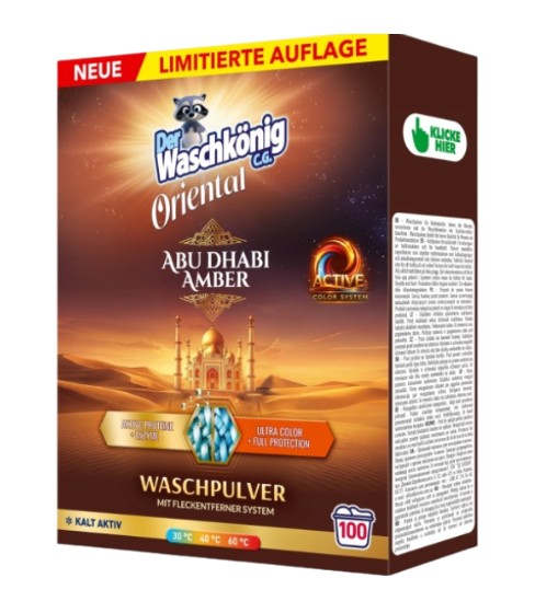 Waschkönig Proszek do prania Oriental Abu Dhabi 6kg 100 prań