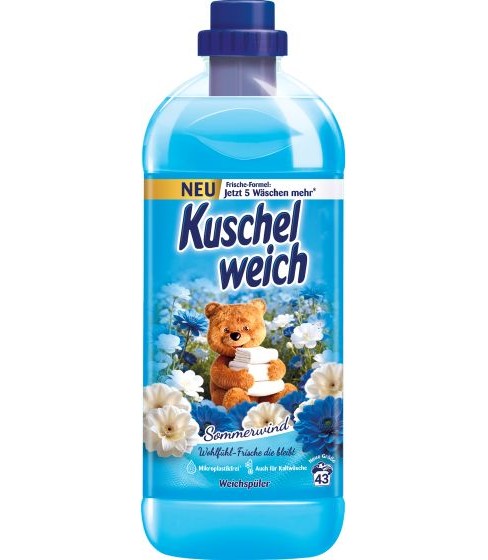 Kuschelweich płyn do płukania Sommerwind 1l - 38 WL