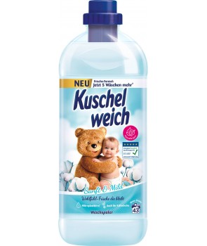 Kuschelweich płyn do płukania Sanft&Mild 1l 38 płukań