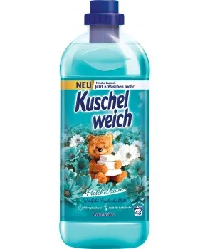 Kuschelweich płyn do płukania Frischetraum turkusowy 1l 38 płukań