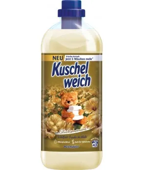 Kuschelweich płyn do płukania Glucksmoment złoty 1l 38 płukań