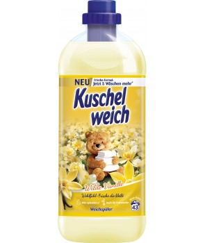 Kuschelweich Wilde Vanille płyn do płukania żółty 1 L - 38 prań