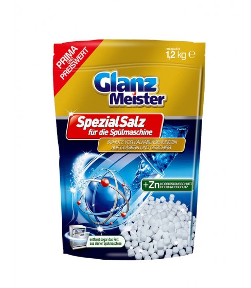 Sól do zmywarki GlanzMeister +Zn 1,2 kg